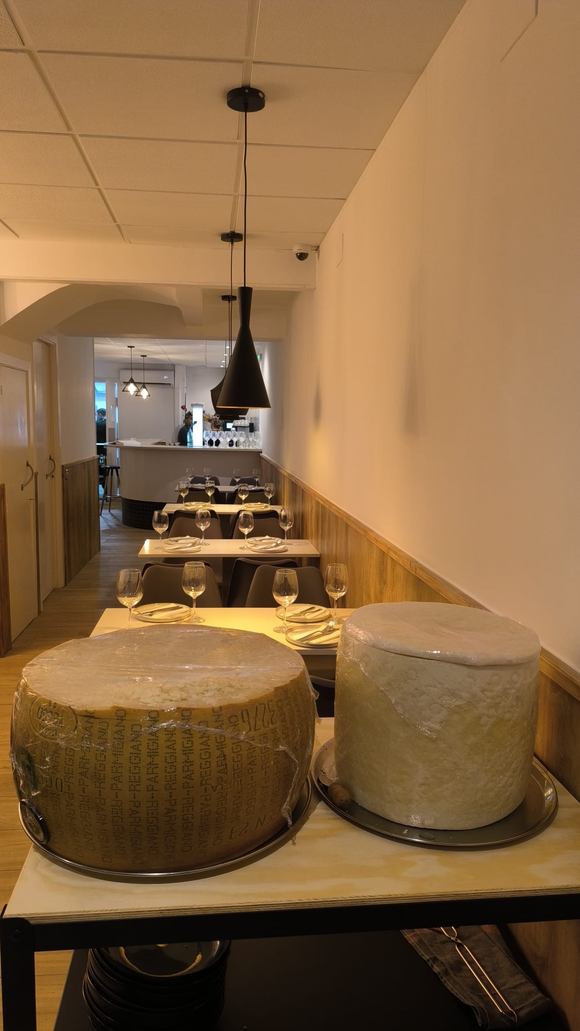 Espai de l'Arnau, detall del restaurant